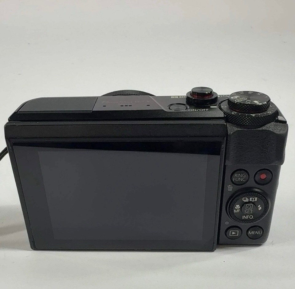 Canon PowerShot G7 X Mark II Black 20.1MP 4.2x Wi-Fi f/1.8 Kit Box