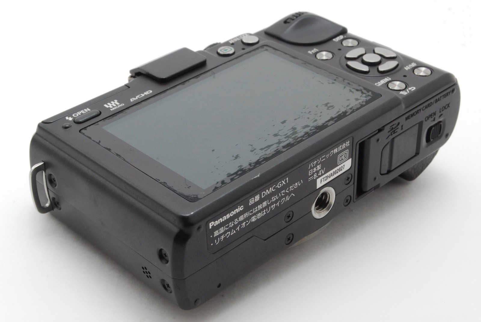 [EXC+5] Panasonic LUMIX GX1 12.1MP + 14-42mm F3.5-5.6 Power OIS FROM JAPAN