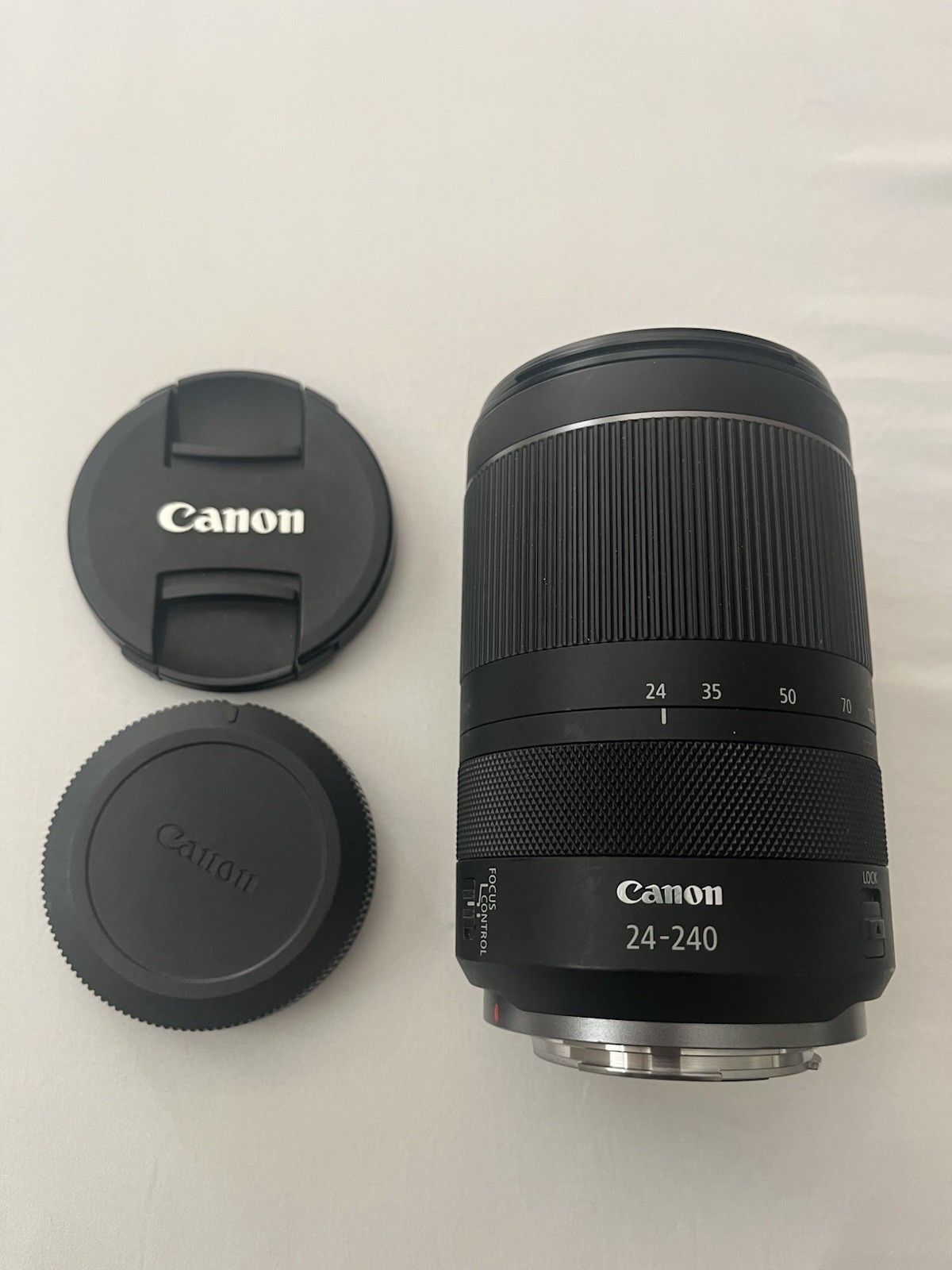 Canon RF 24-240mm f/4-6.3 IS USM Lens – Tested & Fully Functional W/caps
