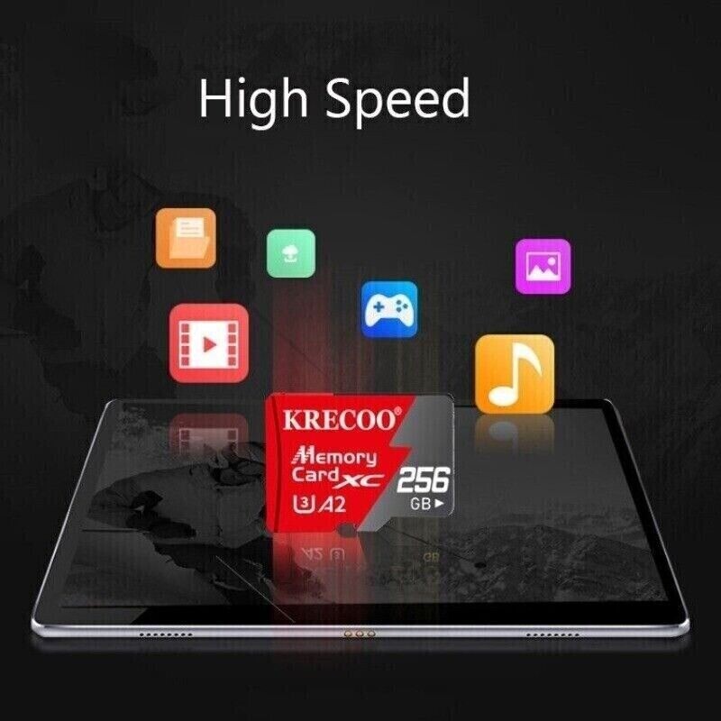 128GB 256GB 1TB Micro SD Card Memory Card TF Card +Free Adapter High Speed Lot