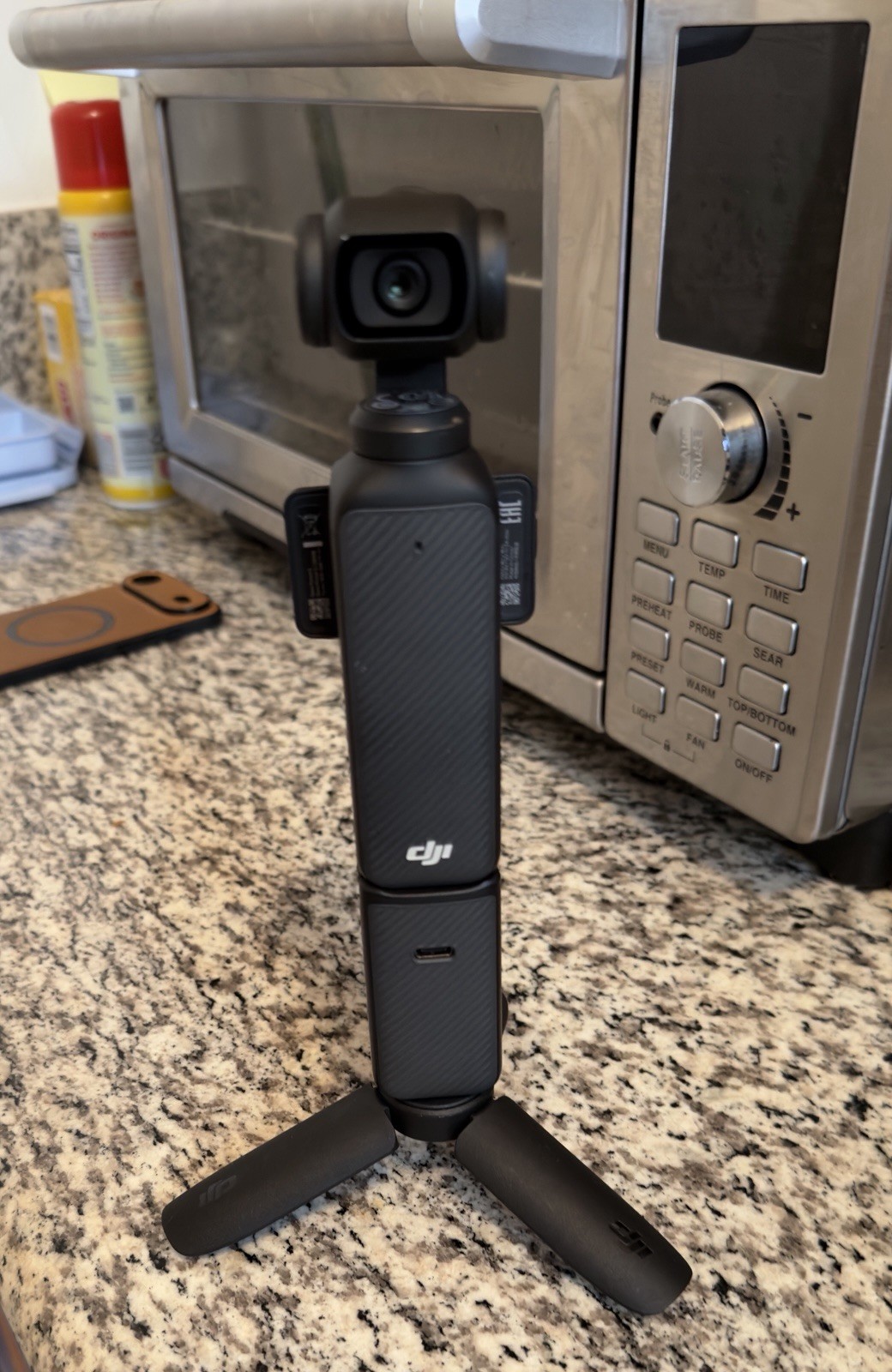 DJI Osmo Pocket 3 Handheld Gimbal Camera 9.4MP Black w/ Case, Mic, Tripod