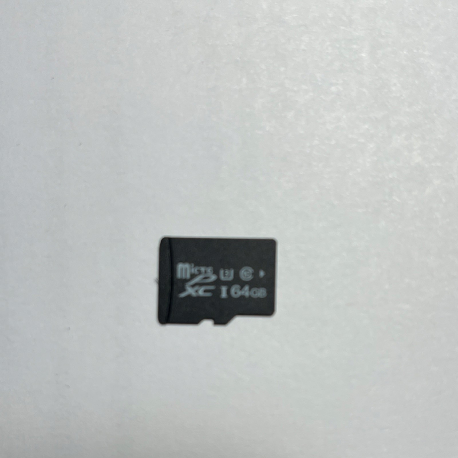 USB 1080P HD camera with 64GB storage card, black.