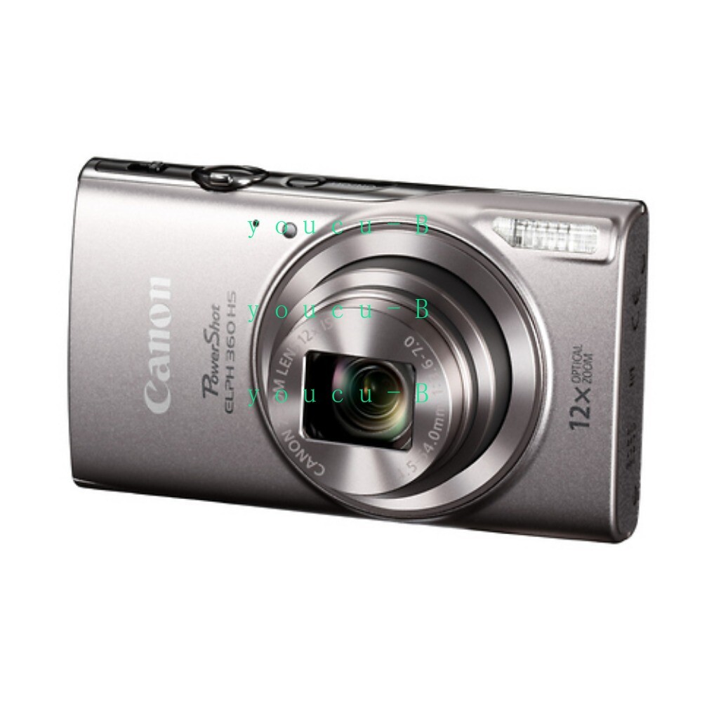 Canon PowerShot ELPH 360 HS/ IXUS 285 HS Digital Camera HS 12X Optical Zoom