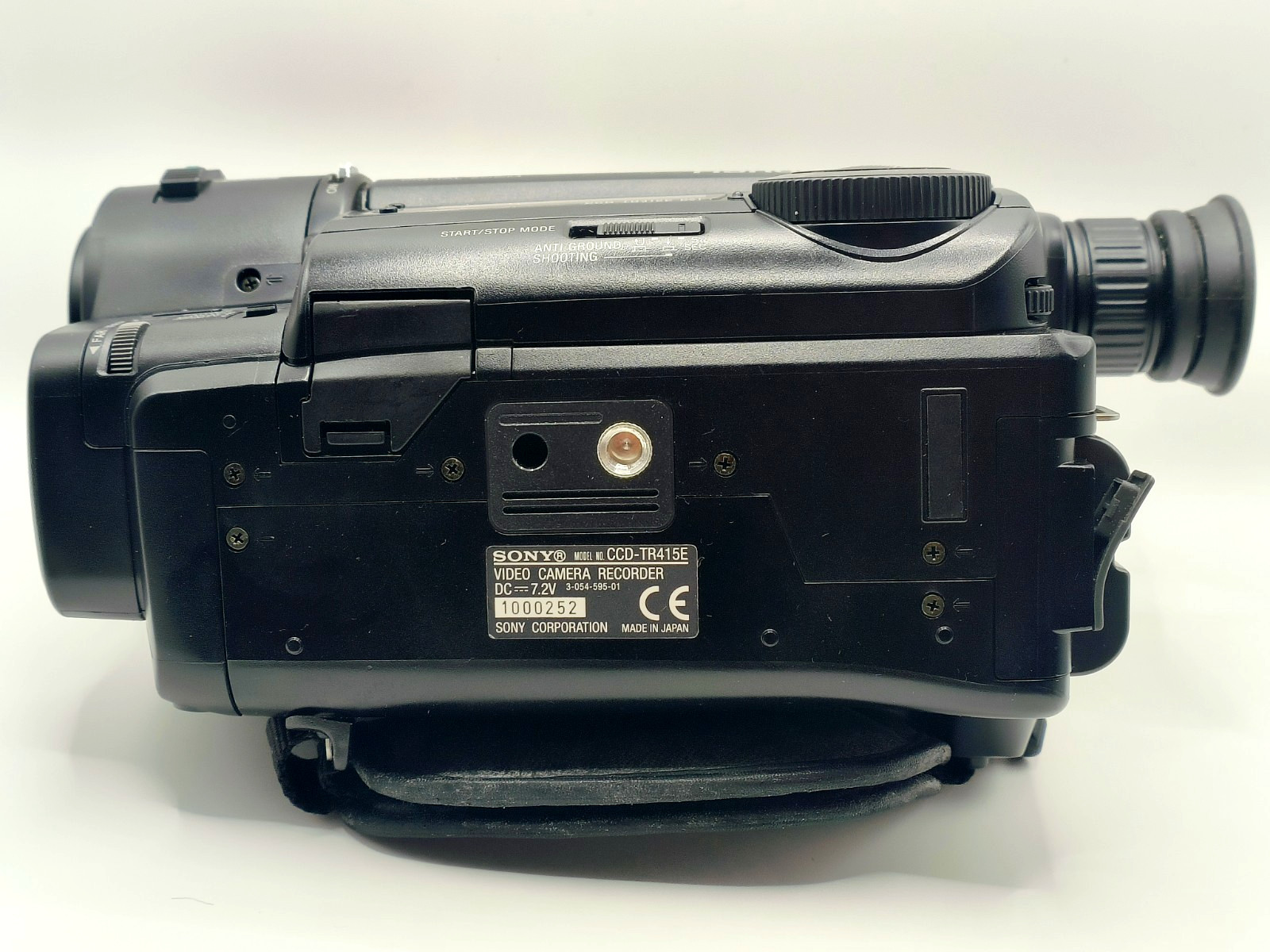 Sony CCD-TR415E PAL Video8 XR Camcorder Bundle Tested + PSU + 3x NOS Tapes Bag
