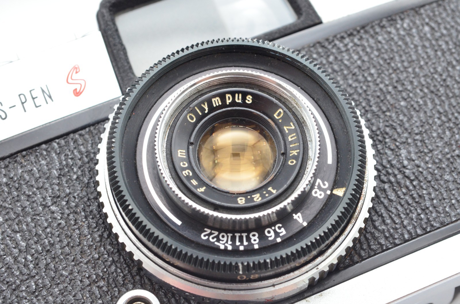 N.MINT Olympus PEN-S Half Frame 35mm Film Camera D.Zuiko 30mm F2.8 Japan Tested
