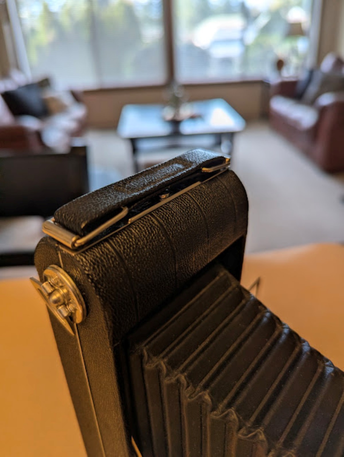 Vintage Kodak Junior Six-16 with Case and Instructions Excellent Condition
