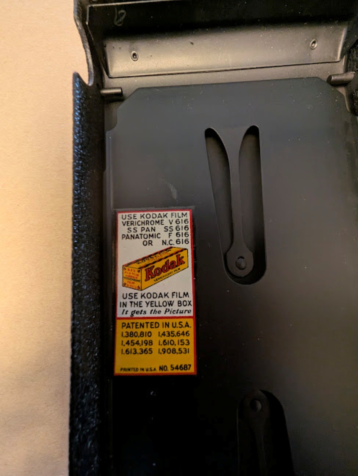 Vintage Kodak Junior Six-16 with Case and Instructions Excellent Condition