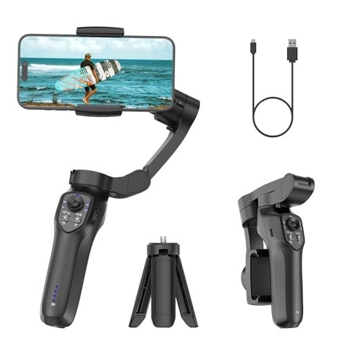 Osmo Mobile 8 Gimbal Stabilizer for Phone, Native Tracking with Audio & Light…