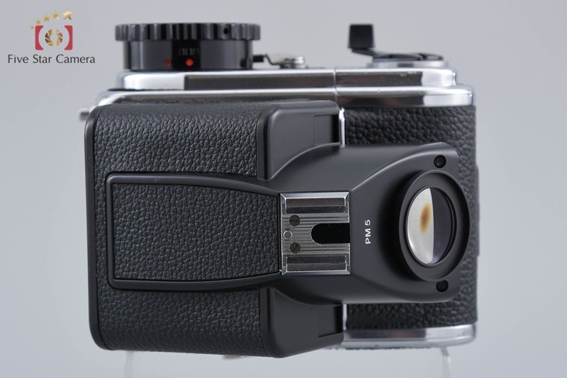 Hasselblad 500C/M Chrome Medium Format SLR Film Camera + PM5 Prism Viewfinder