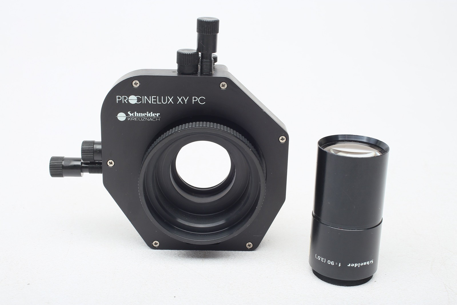 Schneider 90mm(3.5”/92.5mm) Lens+ProCinelux XY PC Shift+helicoid attachment+NICE