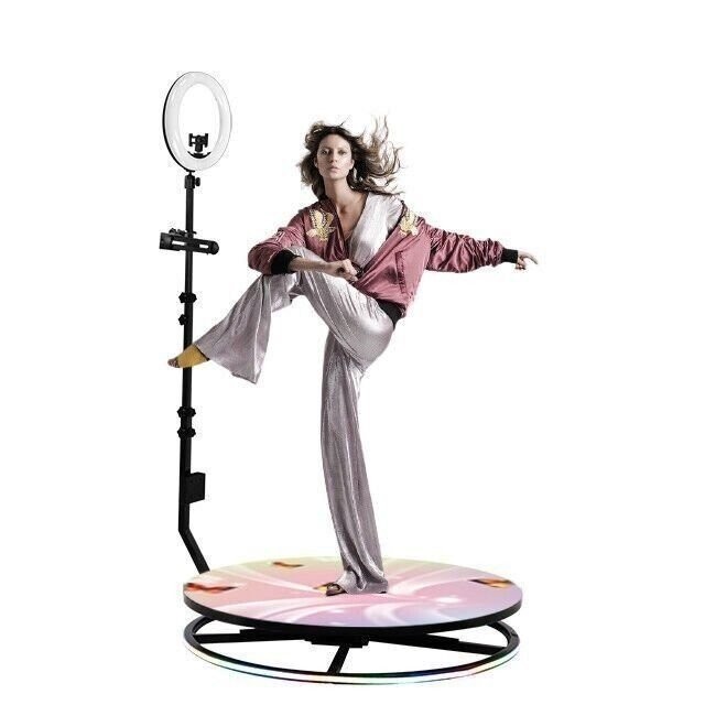 360 Photo Booth, Video 80cm / 31″ Platform Motorized Spinner Parties Weddings