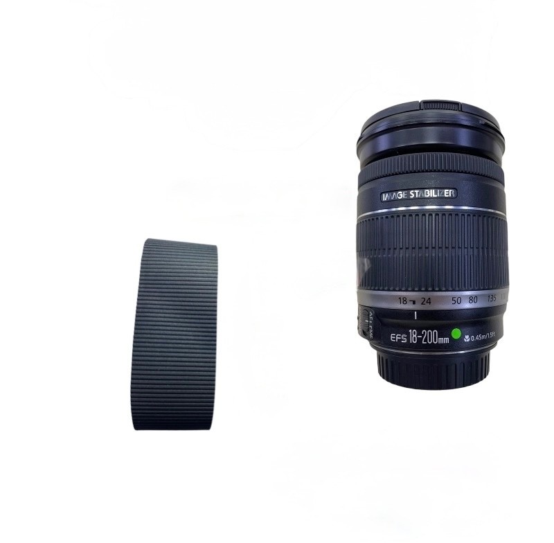 Rubber Zoom Grip For Canon 18-200mm IS Lens