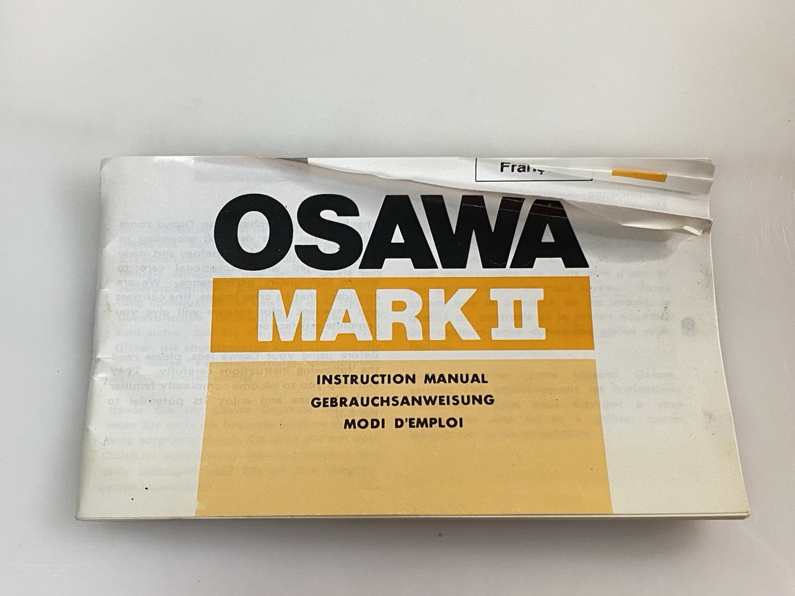Osawa Mark II 60-300mm F5.6 Macro Bayonet Mount W/Caps Vintage Mint++
