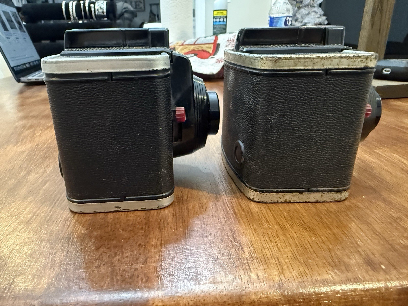2 Vintage 1950s Ansco Ready Flash Camera 620 Film Untested