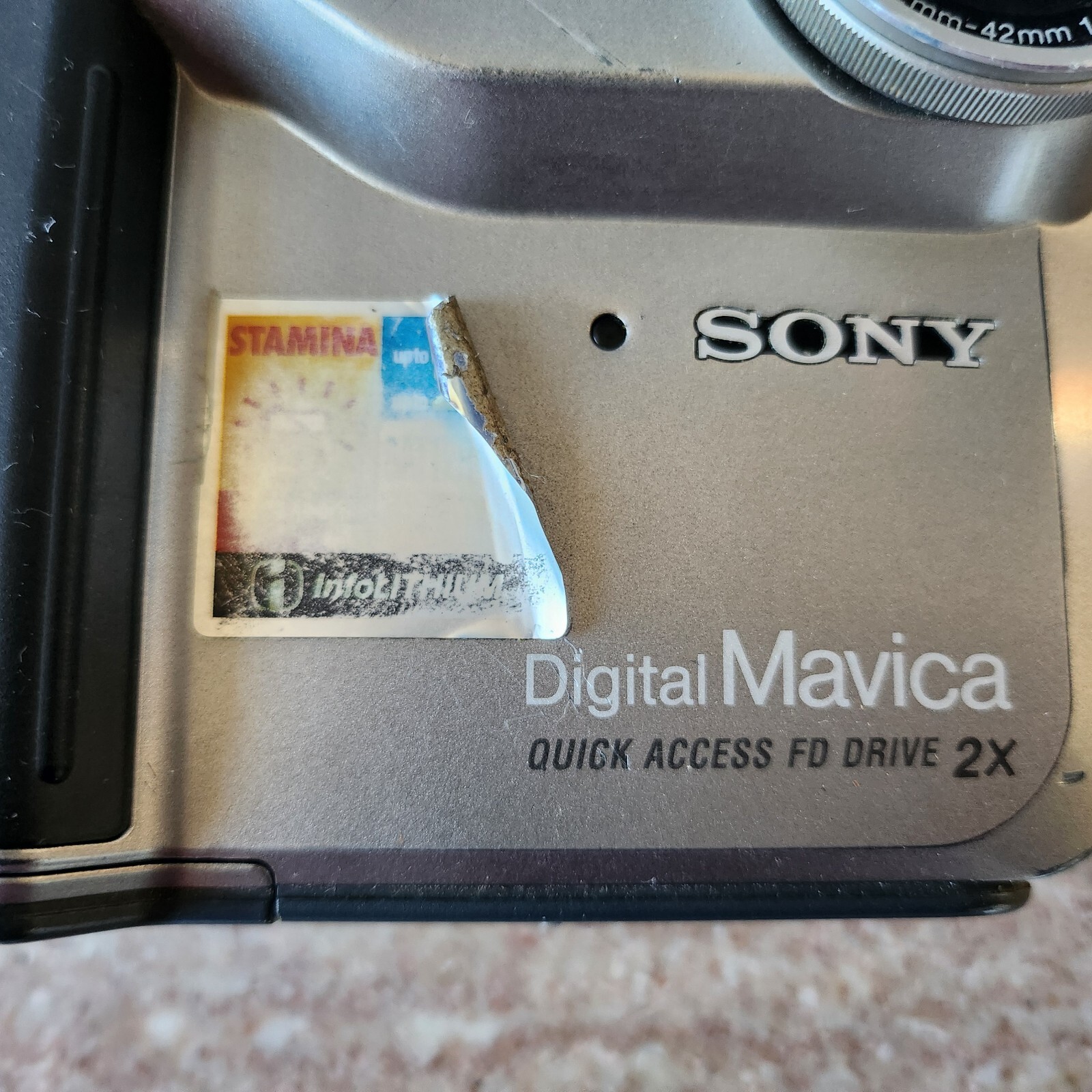 Vintage Sony Mavica MVC-FD71 Digital Camera Untested