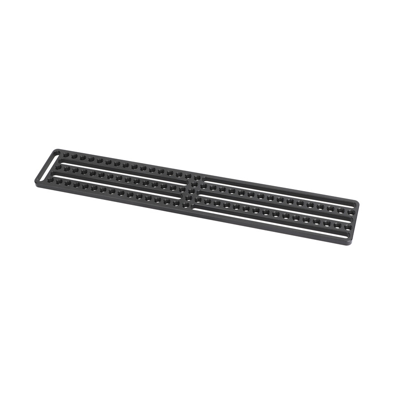 11.8″ Aluminum Extended Cheese Plate w/ 1/4″-20 Threads for Camera/Monitor Rig