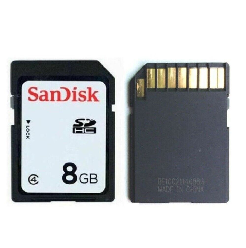 Camera Memory Card 8GB 1GB 4GB SD Class 4 Flash SDHC Nikon Digital Cameras