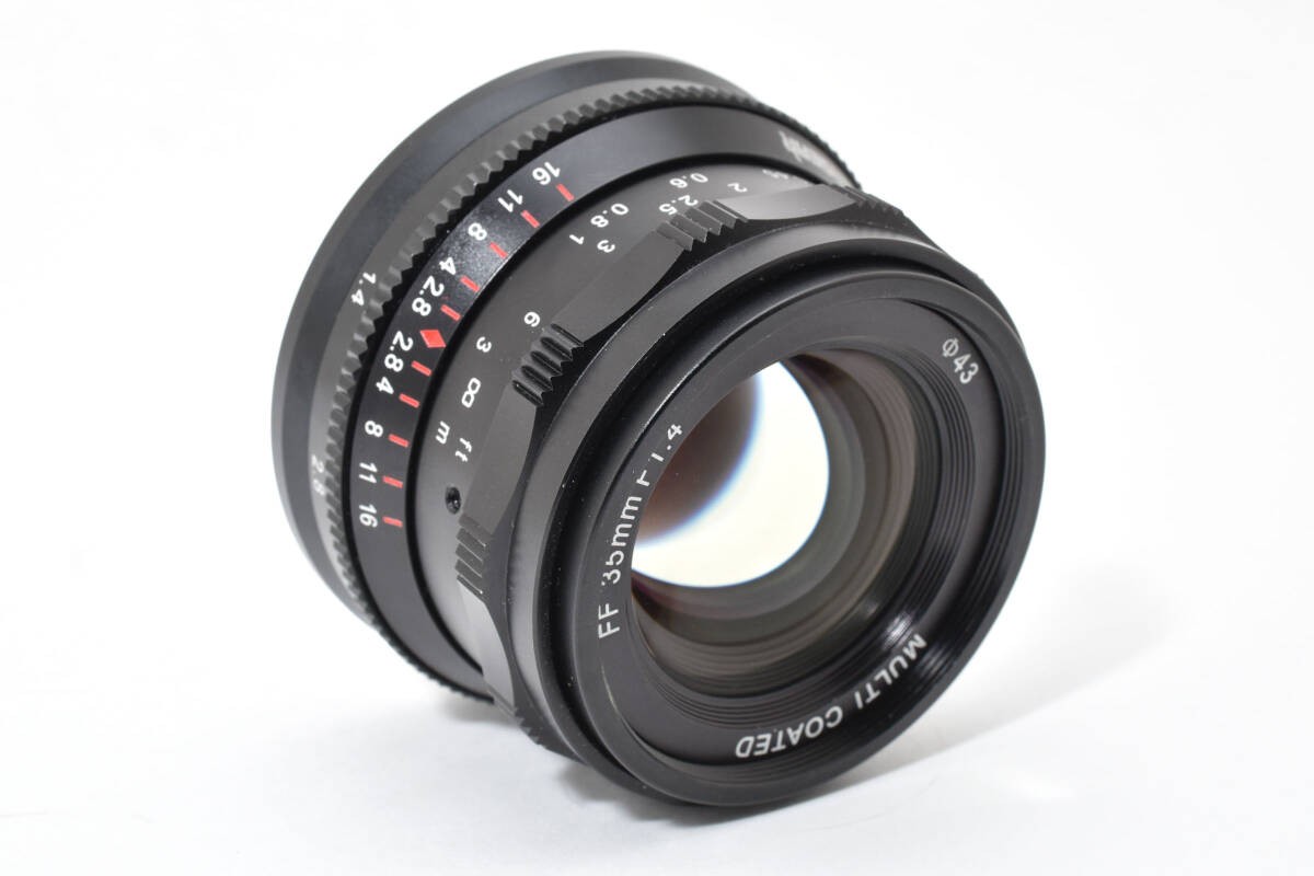 Pergear 35mm F/1.4 MF Lens Sony E Mount Good Condition, Smooth Operation