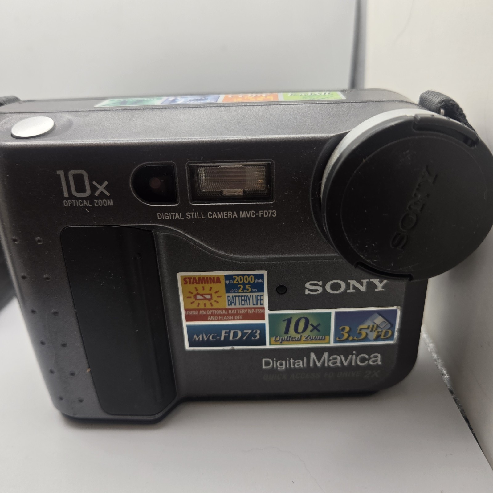 Sony Digital Mavica MVC-FD73 Camera In Box. No CD Or Floppy