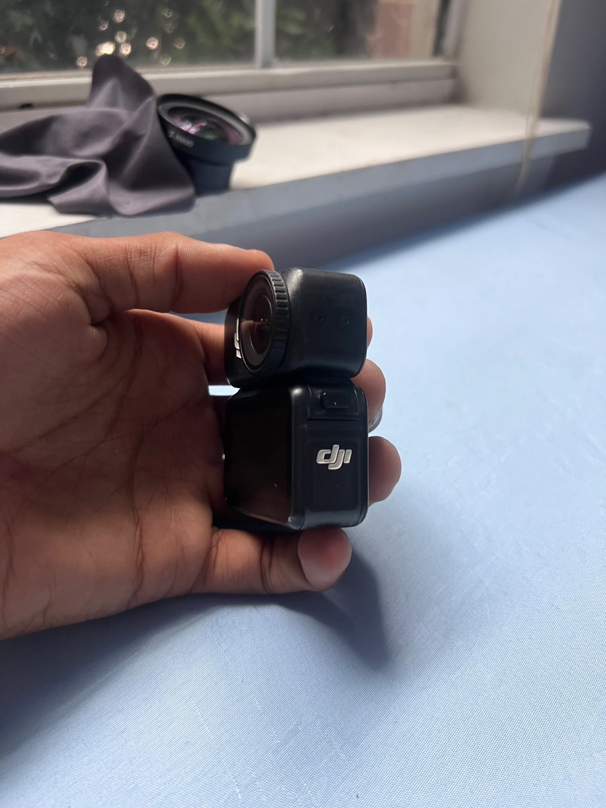 DJI Osmo Nano Standard Combo(64GB)-4K/60fps Vlog Camera,1/1.3″CMOS Digital Camer