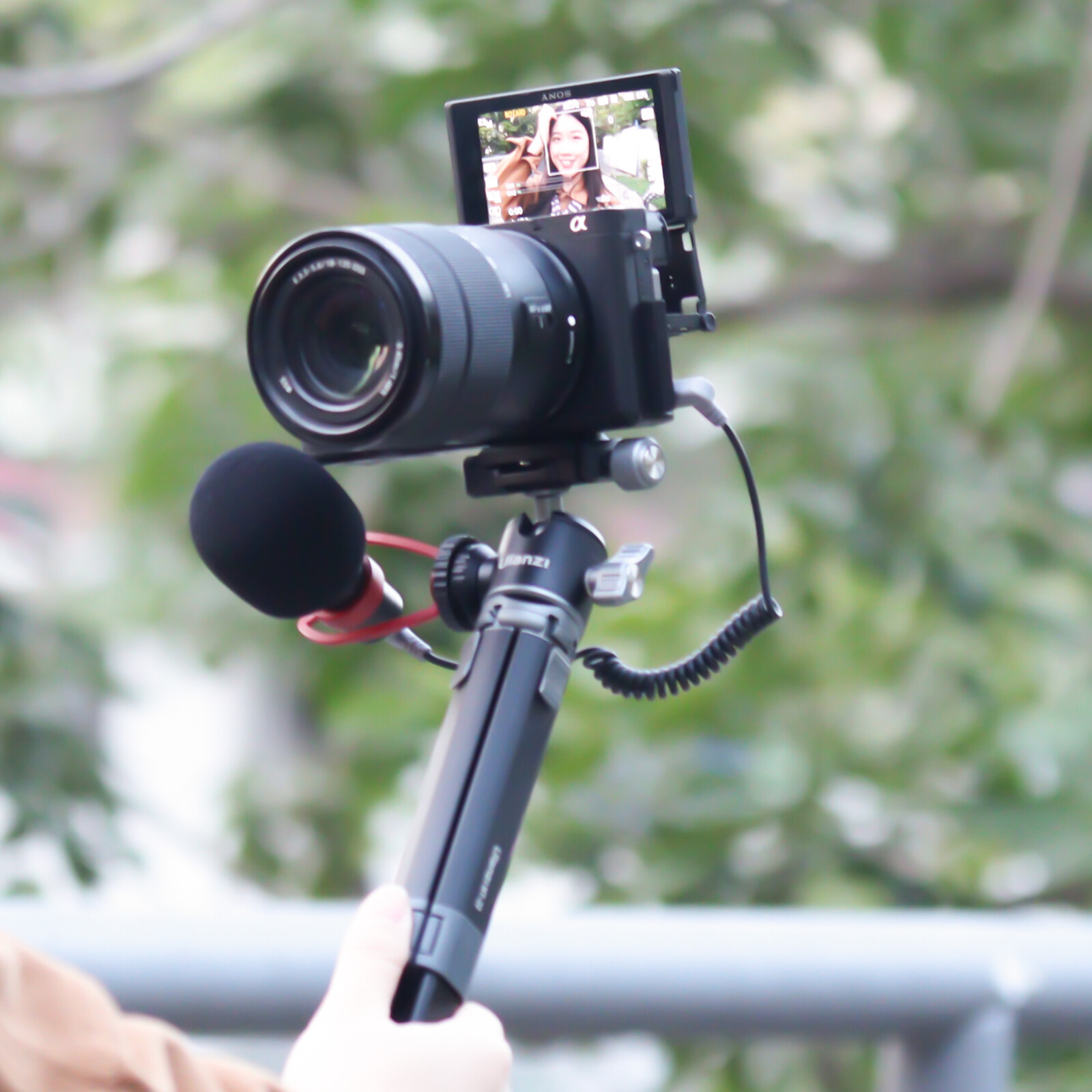 Ulanzi MT-24 Metal Table Tripod with Cold Shoe for DSLR Camera Phone