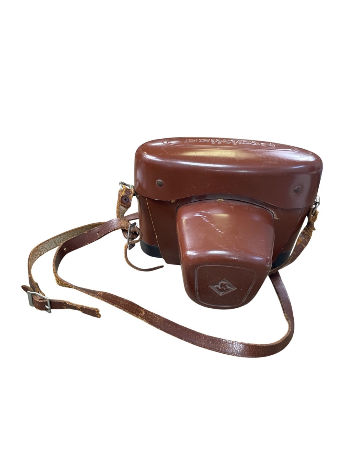 Praktica FX3 35mm Vintagec collectible Film Camera With Leather Case Strap SKU 8