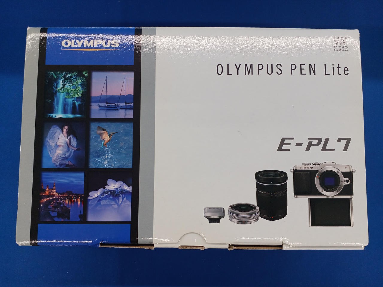 OLYMPUS PEN LITE E-PL7 EZ Double Zoom Kit Mirrorless Camera