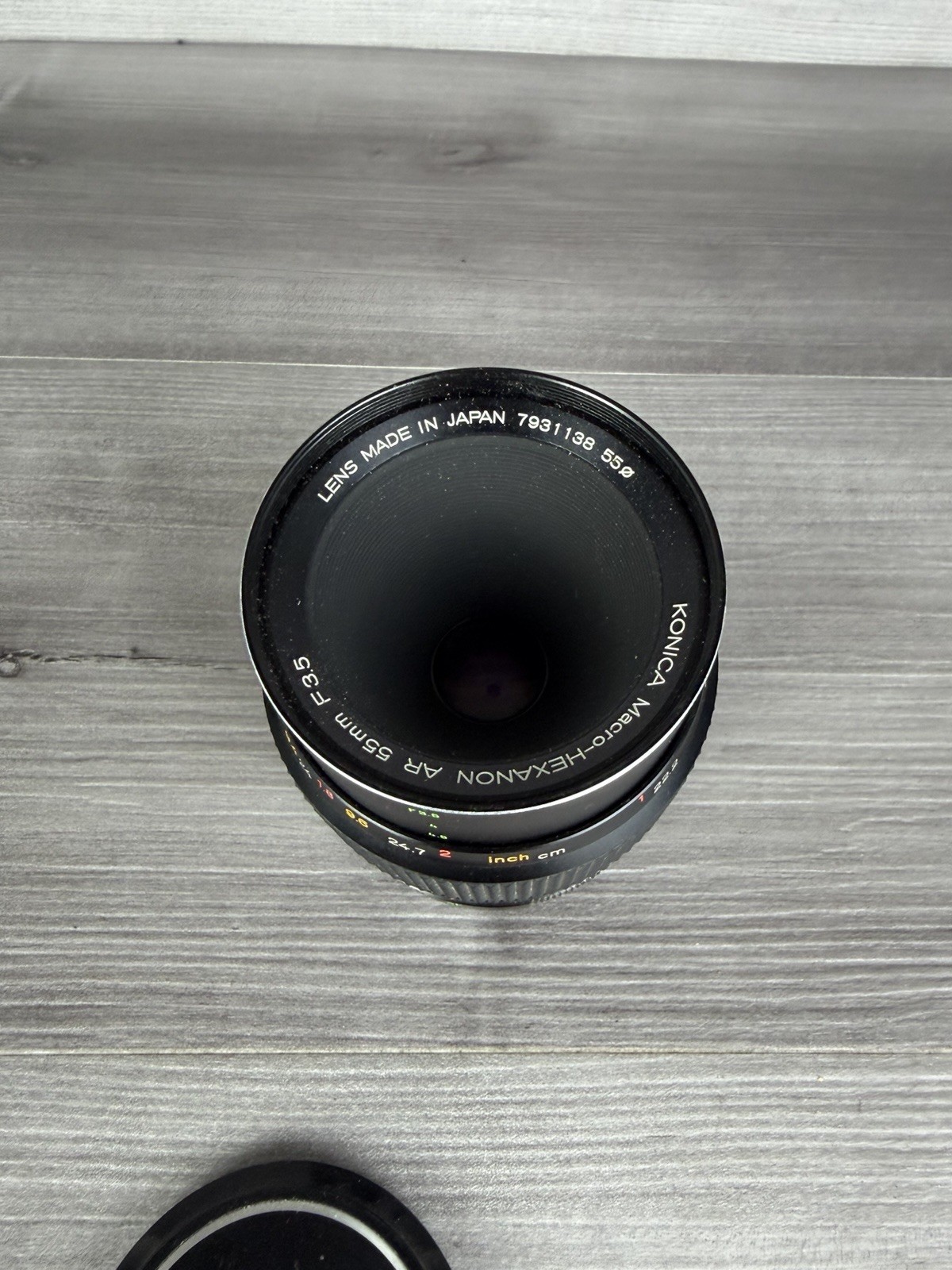 Konica Macro Hexanon AR 55mm F3.5 Macro lens Made In Japan