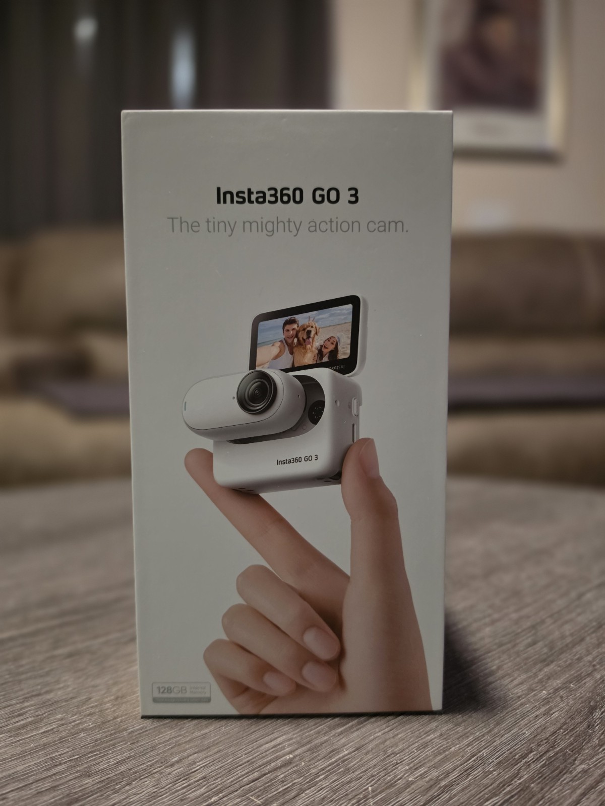 Insta360 Go3 128GB Action Camera. In Original Box withAccessories