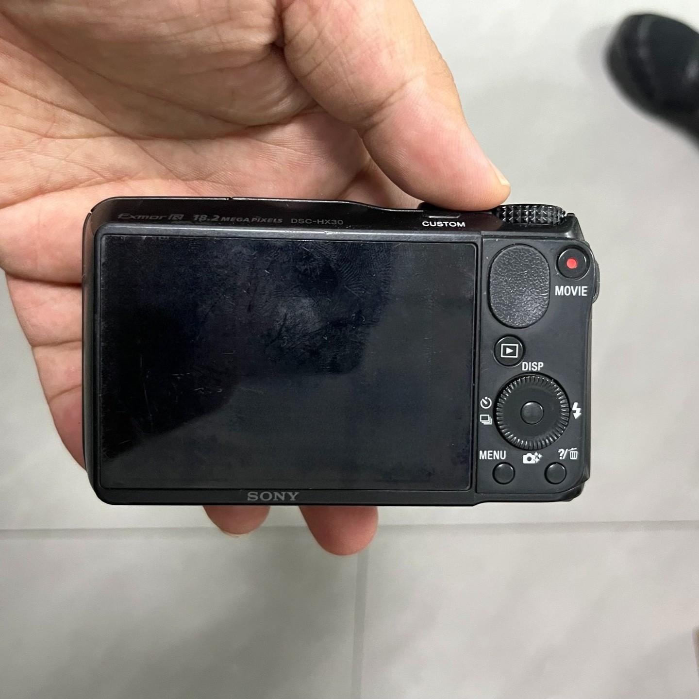 Sony Cyber-shot DSC-HX30V 18.2 MP digital camera 20x zoom English language black