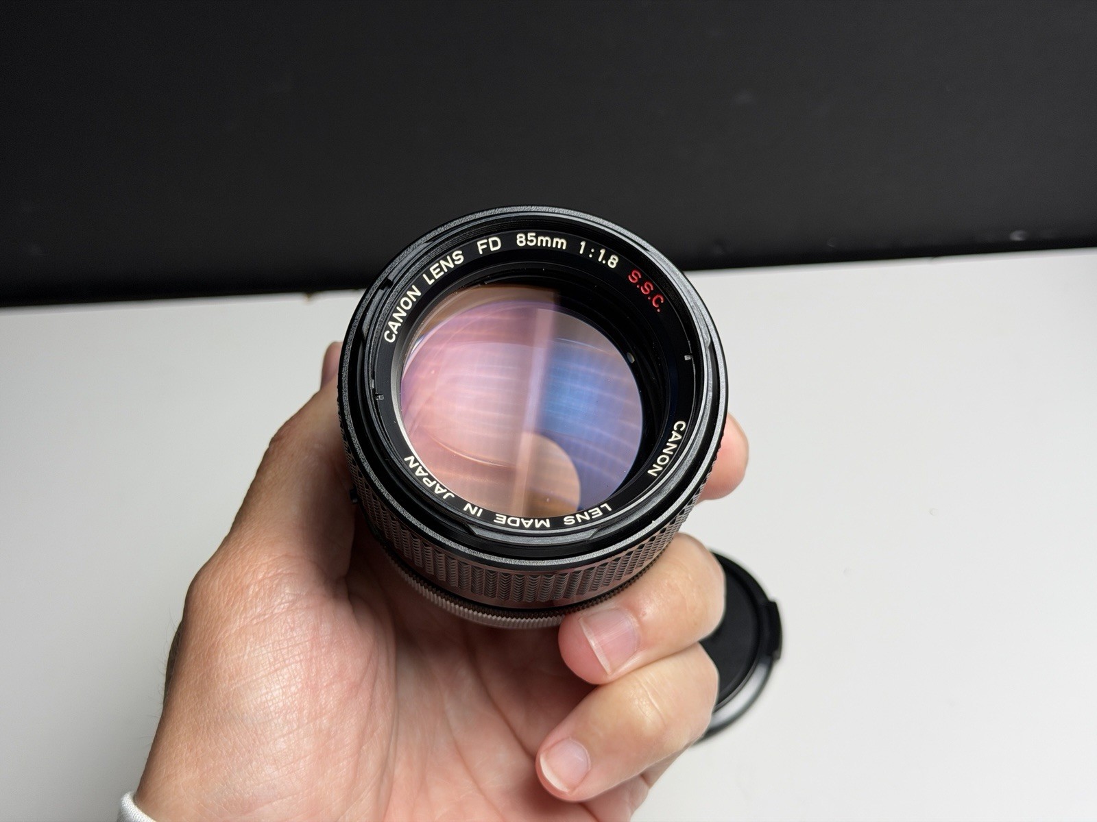 Canon FD 85mm f/1.8 S.S.C. 35mm Portrait MF Lens Great For A-1 Or AE-1