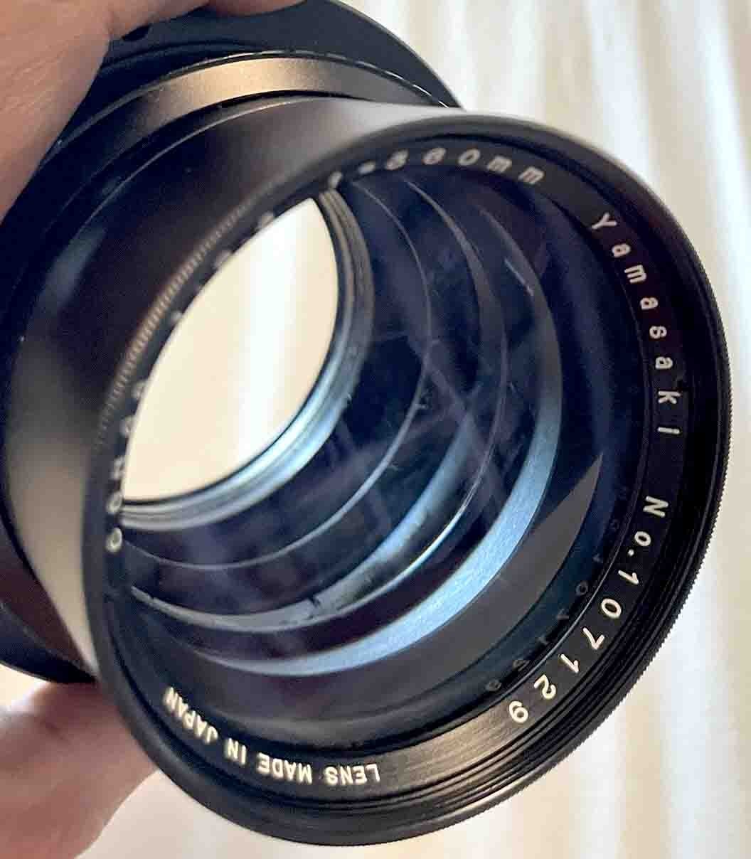 Pristine NOS Yamasaki Congo 360mm f/6.3 8×10 Lens Japan