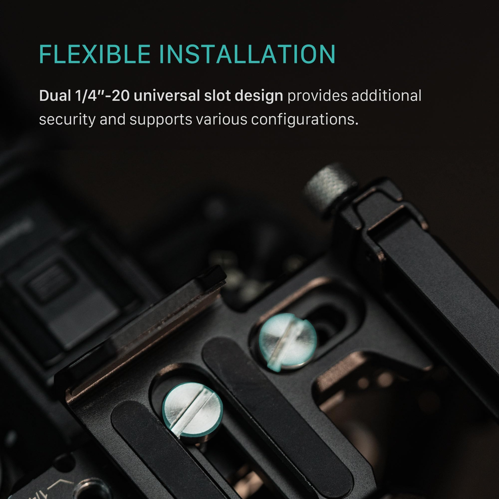 Universal SSD Drive Holder V2 – Black | Compatible with Most Camera Cages via…