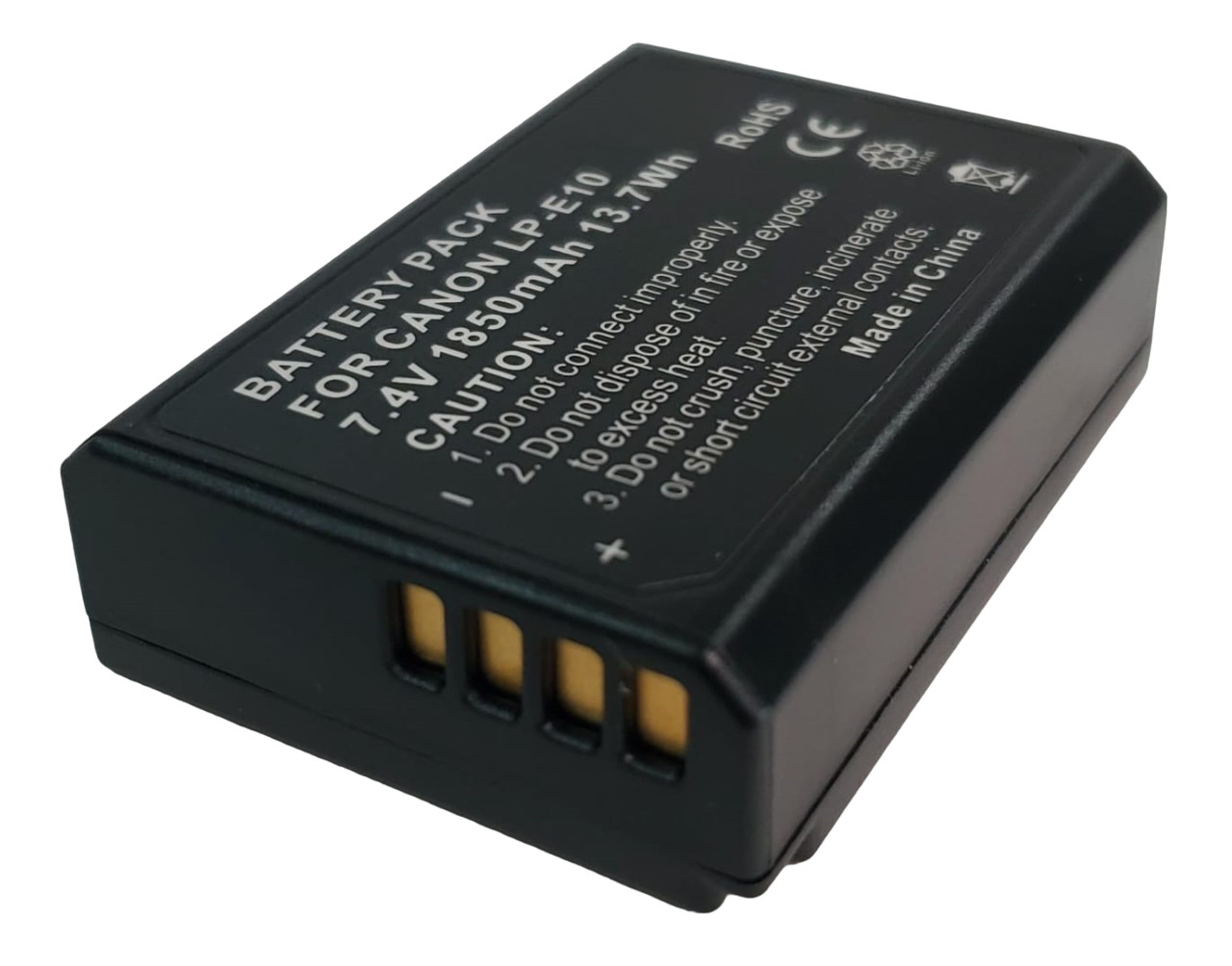 Ritz Gear Rechargeable Battery 1850mAh for Canon LP-E10