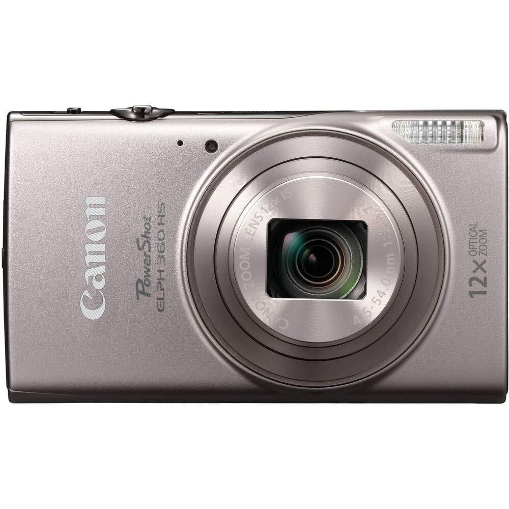 Canon PowerShot ELPH 360 HS/ IXUS 285 HS 12X Optical Zoom Digital Camera Silver