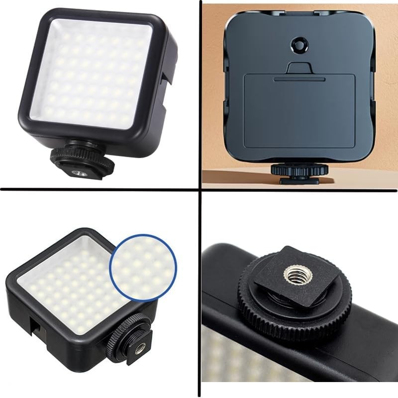 LED Video Light Dimmable DSLR Camera 6500K Fill-in Lamp For Canon/Nikon/Sony