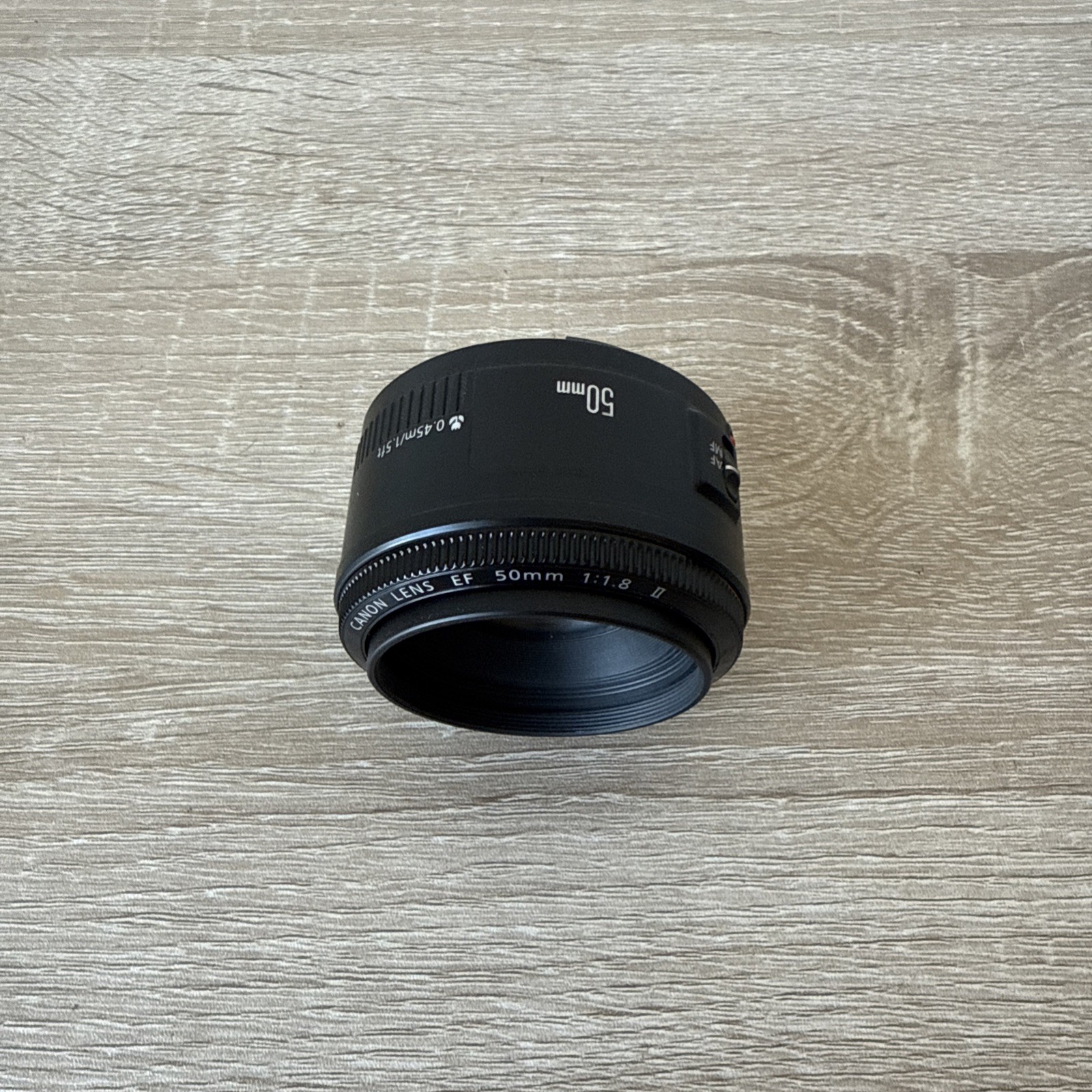 Canon EF 50mm f1.8 II Prime Camera Lens. Excellent Condition Tested Working