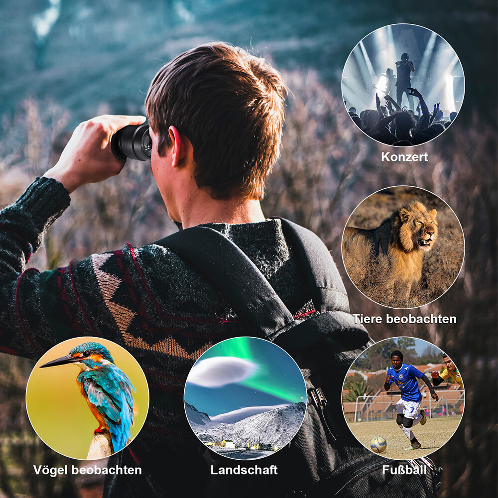180×100 HD Military Zoom Powerful Binoculars Day/Low Night Optics Zoom Hunting