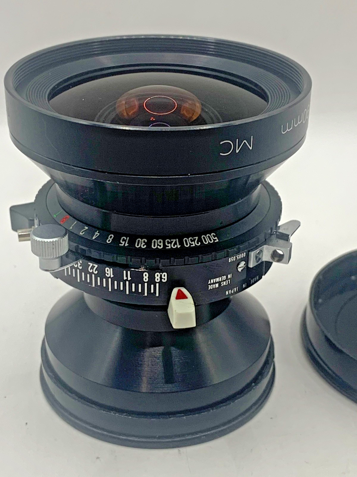 Near Mint Caltar IIN 90mm f68 4×5 Lens Made in Germany by Rodenstock Cop G2U