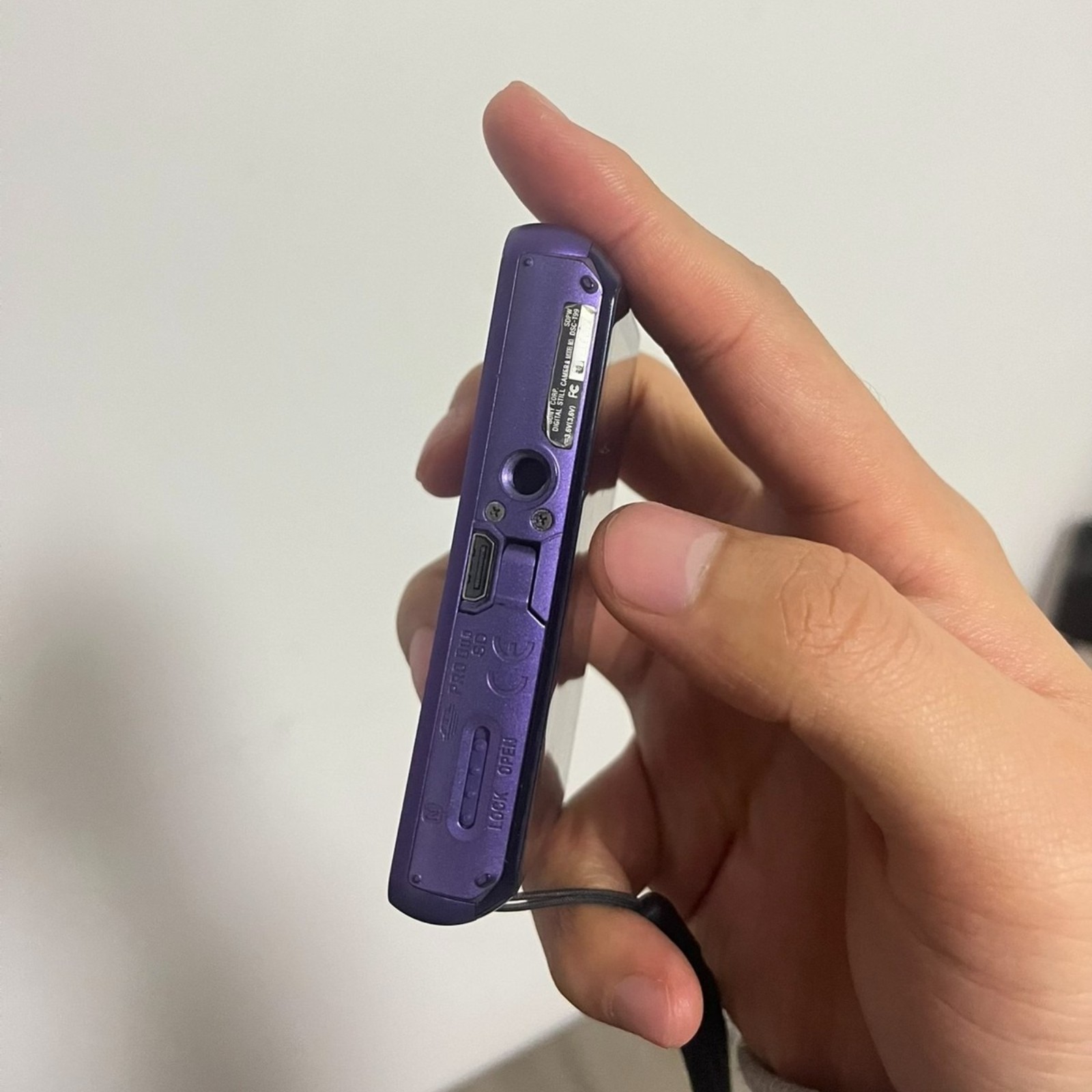 Sony Cyber-shot DSC-T99 14MP 4x Zoom Touchscreen Sweep Panorama Camera Purple