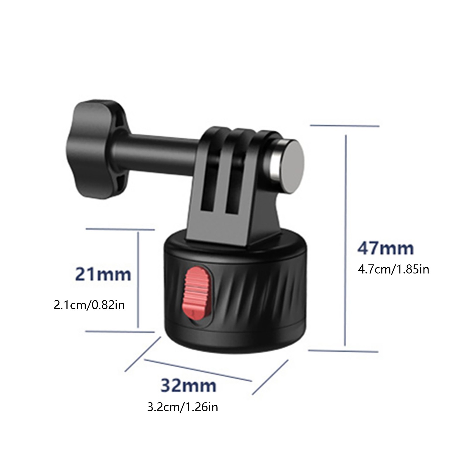 Camera Magnetic Mount Base Locker for GoPro Hero 12 11 10 9 8 7 Accessories