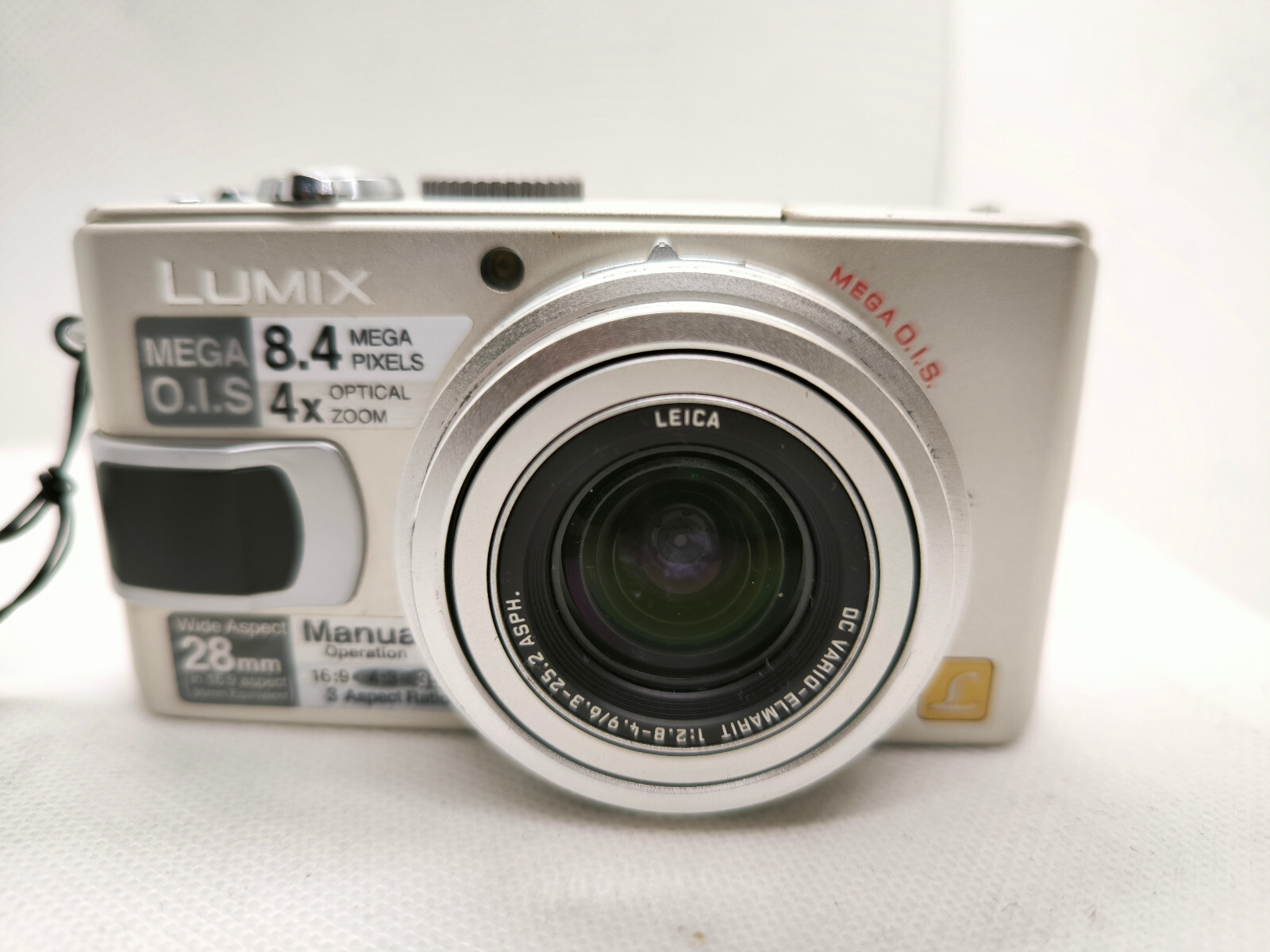 CAMERA PANASONIC LUMIX DMC-LX1 8.4MP Silver