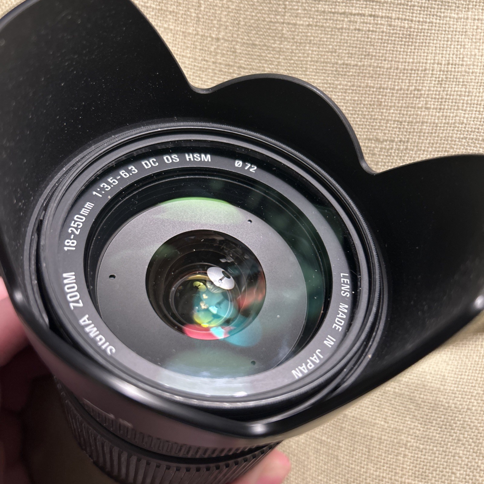 Sigma AF 18-250mm f3.5-6.3 DC Macro OS HSM Lens Pentax K