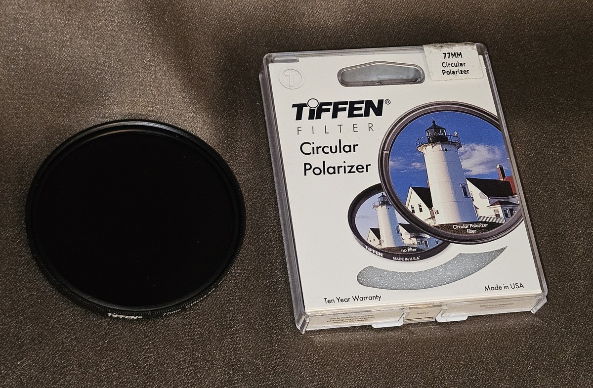 Tiffen 77mm Circular Polarizing Wide Angle (Low Profile Design) Filter 77WIDCP