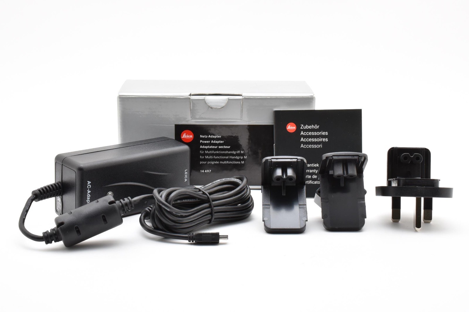 [Unused in Box] Leica AC Adapter 14497 for Multifunctional Handgrip M From JAPAN