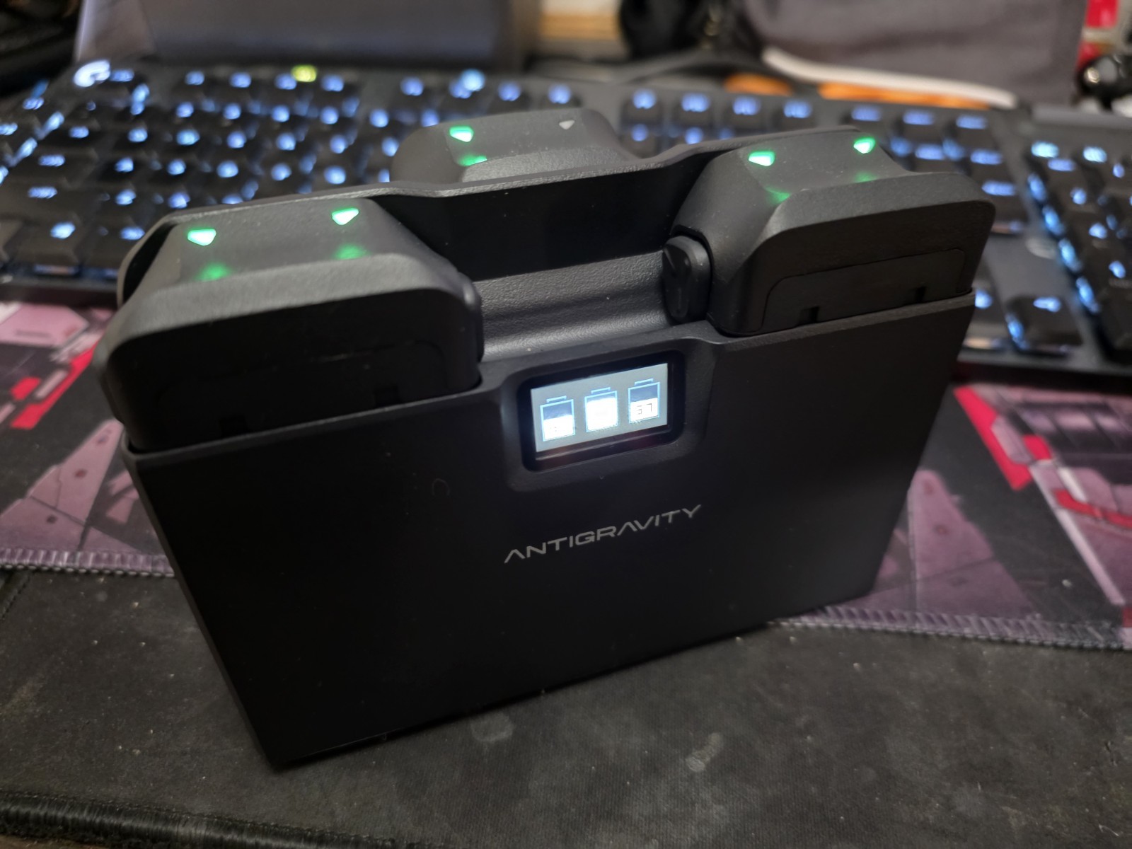 Antigravity A1 Batteries/charger Hub/Goggle Battery And Strap, and Props
