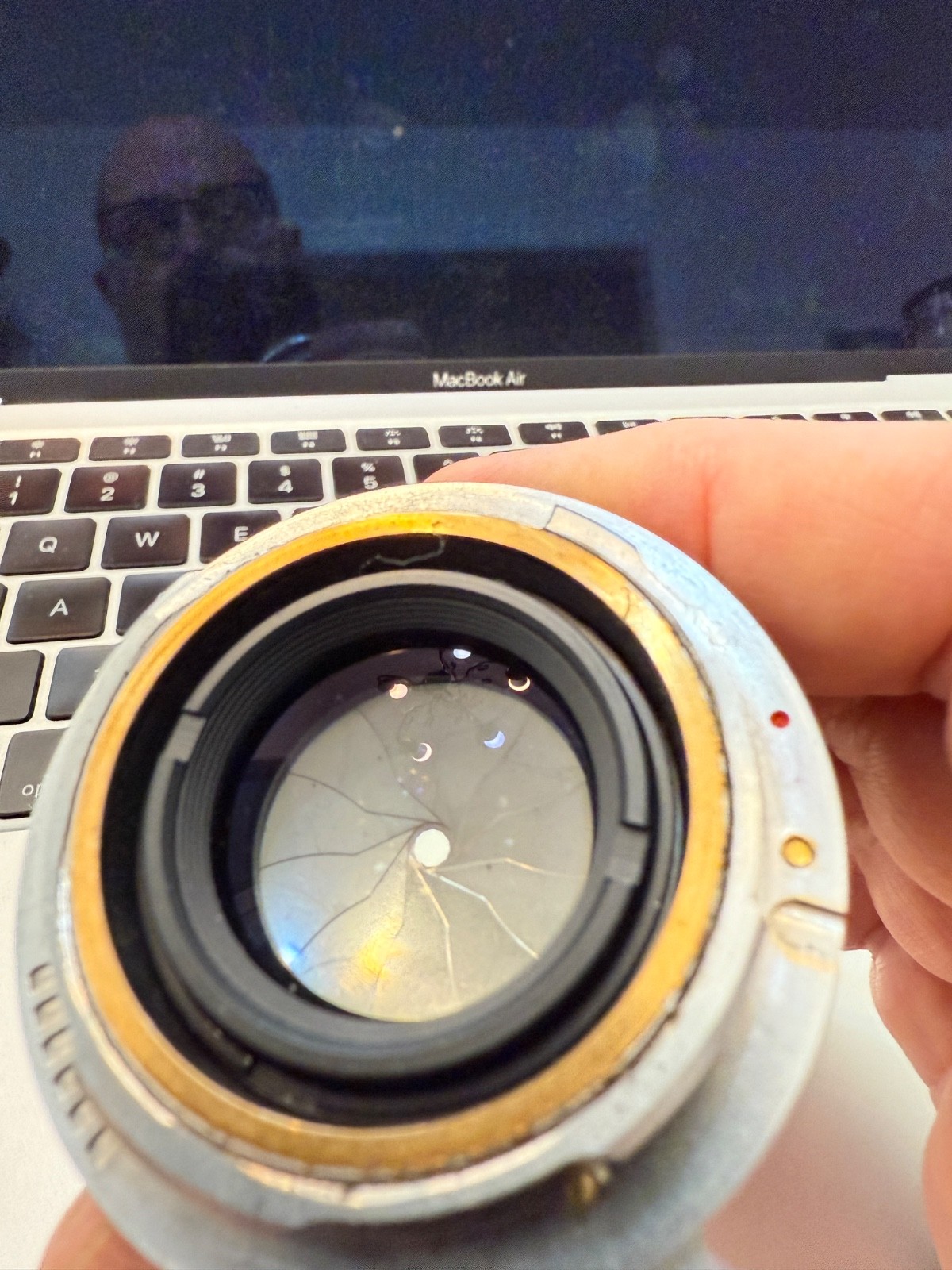 Zeiss Contax 50mm 5cm Sonnar Lens Rangefinder Adapter Leica M Amedeo Converter