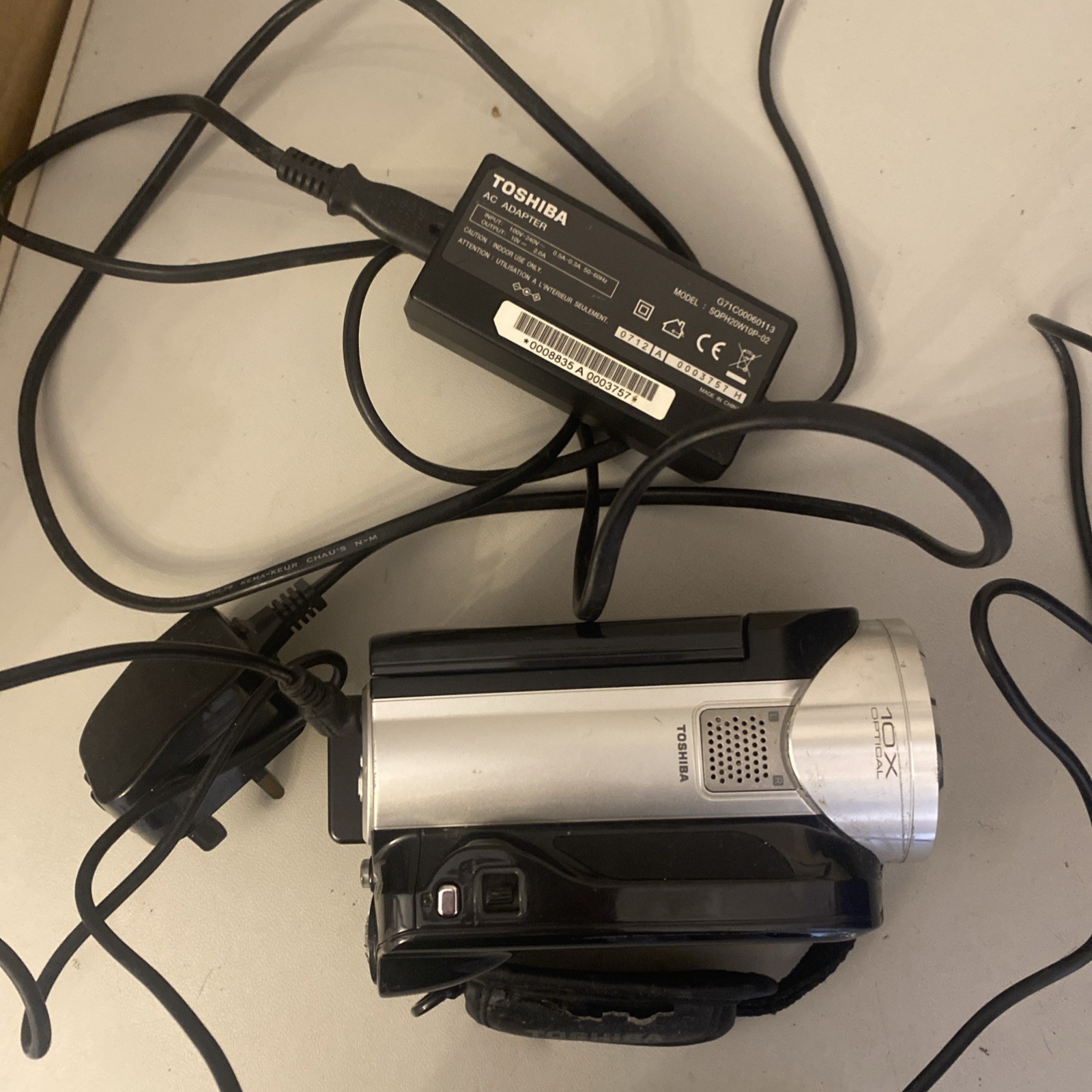 Toshiba Gigashot Hard Disc Camera,Model-GSCK40HE