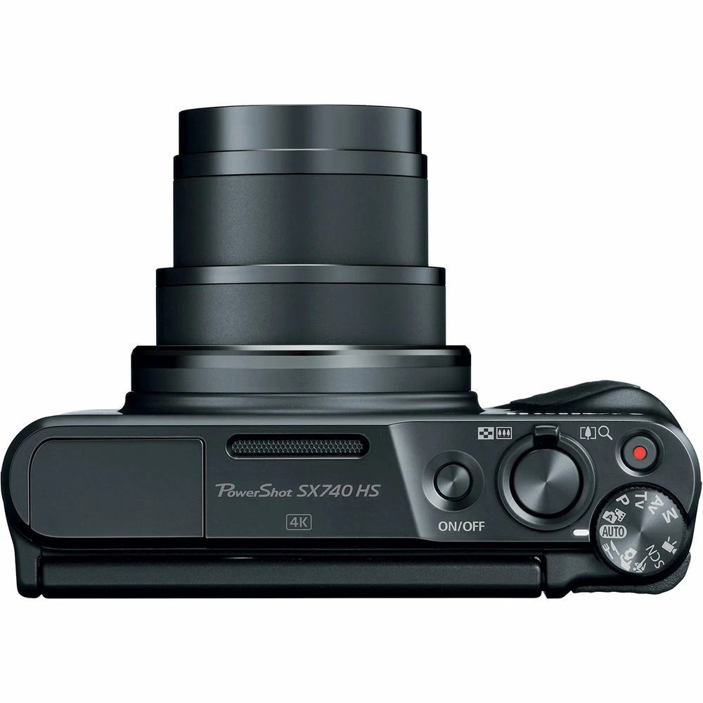 Canon PowerShot SX740 HS Digital Camera 20.3MP 40x Optical Zoom Black