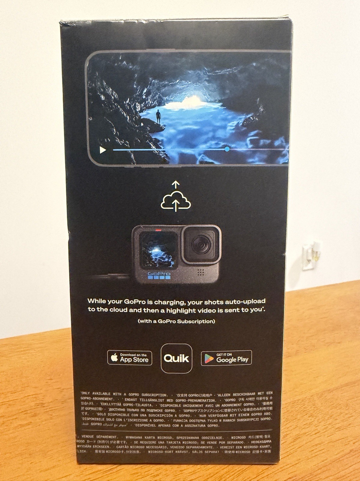 GoPro HERO12 Black 5.3K60 27MP Waterproof Action Camera – NEW SEALED
